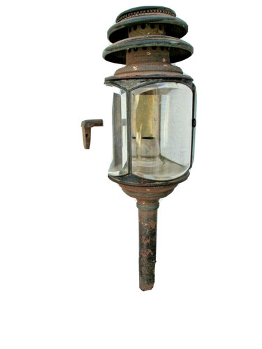 Lanterne fer forge - , verre