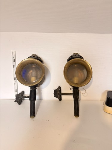 Ancien paire lampe lanterne - ancien,